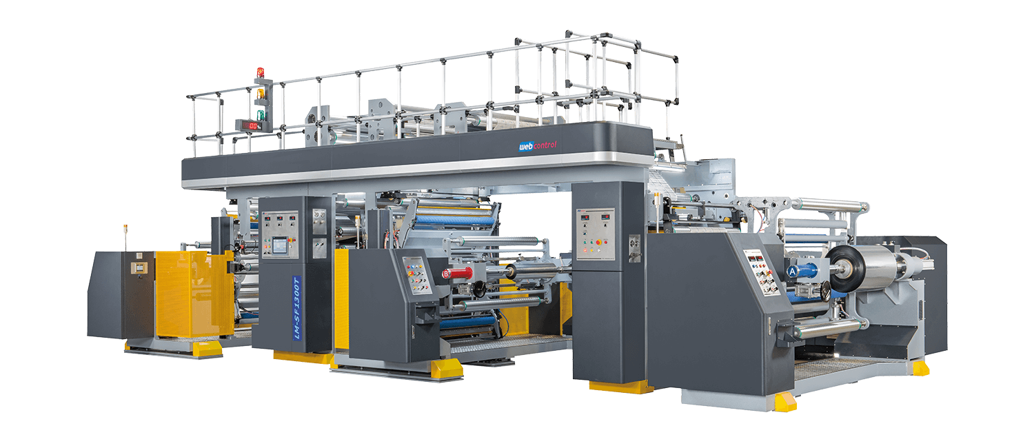 Solventless Laminating Machine with Turret Type